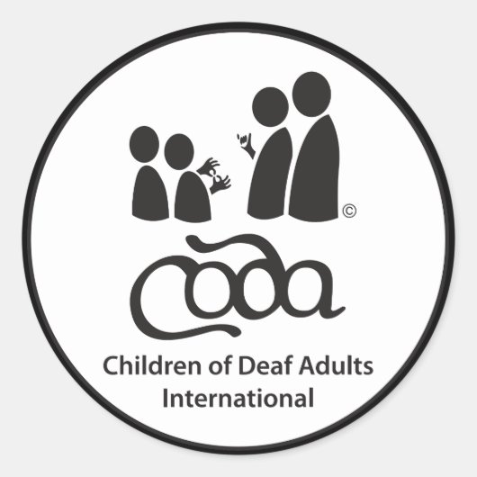 CODA Sticker 3" (Voorkant)