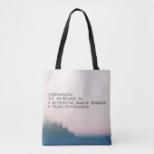 Coddiwomple Tote Bag (Voorkant)