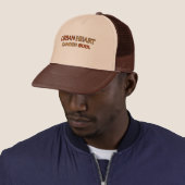 CODE 08102, URBAN HEART Bruine Taan Dames Truckerh Trucker Pet (In situ)