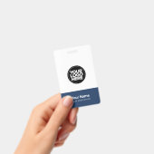 Code aangepaste bedrijfsnaam Titel balk Badge (Handheld)