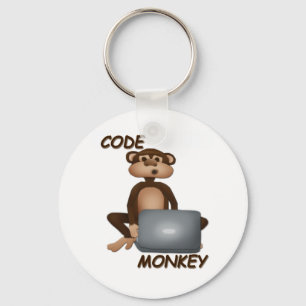 Code aap sleutelhanger