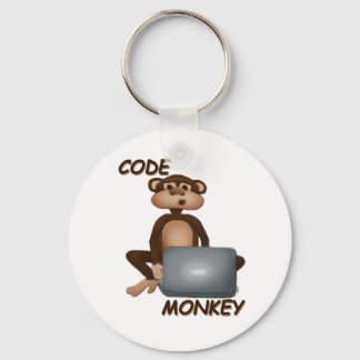 Code aap sleutelhanger