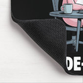 Code-alotl Funny Axolotl T-shirt voor programmeurs Muismat (Hoek)