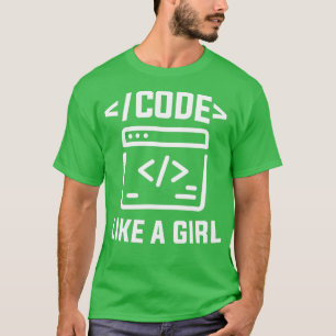 Code als een computer-engine voor software voor me t-shirt