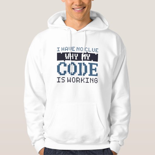 Code-bewerking Hoodie (Voorkant)