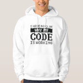 Code-bewerking Hoodie (Voorkant)