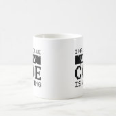 Code-bewerking Koffiemok (Center)