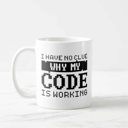 Code-bewerking Koffiemok (Links)