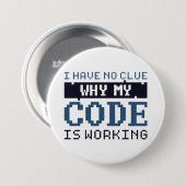 Code-bewerking Ronde Button 7,6 Cm (Voorkant /achterkant)