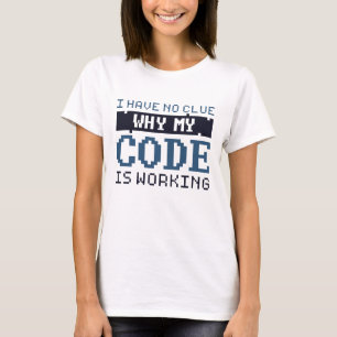 Code-bewerking T-shirt