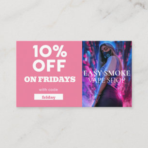 Code bijzondere vorm van vrijdentekort visitekaartje