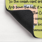 "Code blauw komt eraan!"—Verpleegartikelen voor ar Muismat (Hoek)