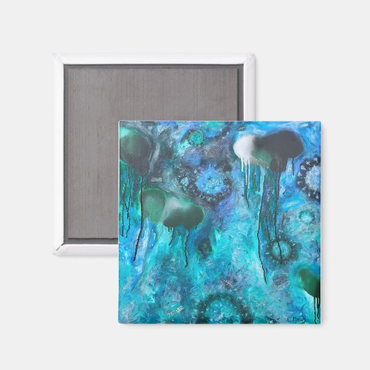 Code Blauw Magneet (Voorkant / Achterkant)