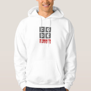 CODE Blooded Coded Computer Programmer Funny Hoodie