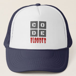 CODE Blooded Coded Computer Programmer Funny Trucker Pet