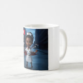 Code Blue: Prijzen Slashed op Verpleegkundige Mokk Koffiemok (Voorkant rechts)