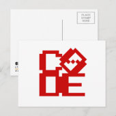 CODE BRIEFKAART (Voorkant / Achterkant)