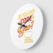 Code Bro Funny Software Engineer Grote Klok (Hoek)