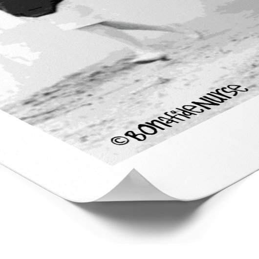 Code bruin voor verpleegkundigen poster (Hoek)