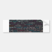 code bumpersticker (Voorkant)