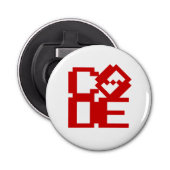 CODE BUTTON FLESOPENER (Voorkant)