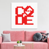 CODE CANVAS AFDRUK (Insitu (Woonkamer))