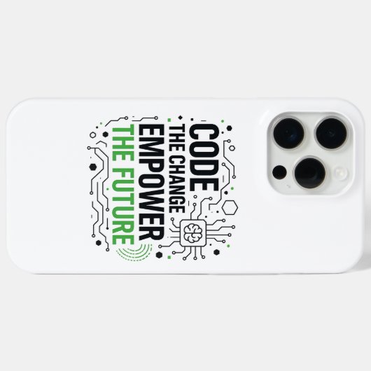 "Code Change Empower Future Case | Tech Revolutie (Achterkant (horizontaal))