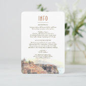 Code d'Azur France Destination Insert INFO Details Kaart (Staand voorkant)