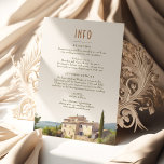 Code d'Azur France Destination Insert INFO Details Kaart<br><div class="desc">Breng uw gasten naar het magische kustgebied van Cote d'Azur met deze prachtige waterverf kunst. Deze trouwinfo-kaart, vol charme en romance, legt de essentie van Frankrijk vast als een plaats van het bestemmings huwelijk. De Cote d'Azur is de perfecte plek om de knoop te stropdassen met zijn uitzichten en luxe...</div>