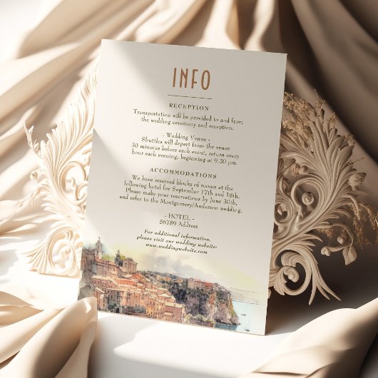 Code d'Azur France Destination Insert INFO Details Kaart