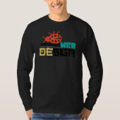 Code Debug Web Ontwerper T-shirt (Voorkant)