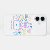 Code. Eten. Slapen. iPhone 16 Hoesje (Achterkant horizontaal)