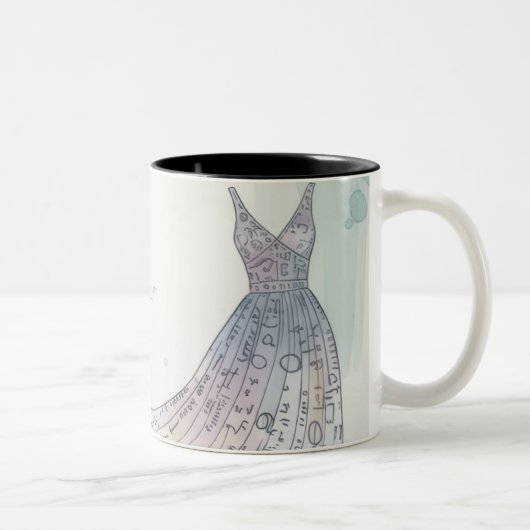 CODE FASHIONABLY MUG  TWEEKLEURIGE KOFFIEMOK (Rechts)