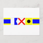 Code Flag David Briefkaart (Voorkant)