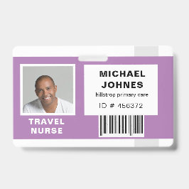 code foto-naamlabel van werkbalk badge