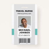 code foto-naamlabel van werkbalk badge (Voorkant)