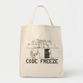 Code Freeze Bag Tote Bag (Voorkant)