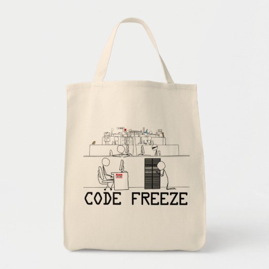 Code Freeze Bag Tote Bag (Voorkant)