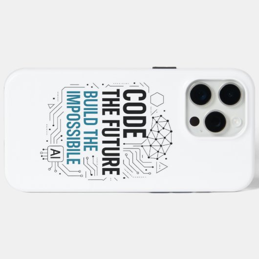 Code Future Build Impossible Hoesje | technisch Ho (Achterkant (horizontaal))