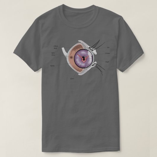 Code Geass Scientific Eye Chart T-shirt (Design voorkant)