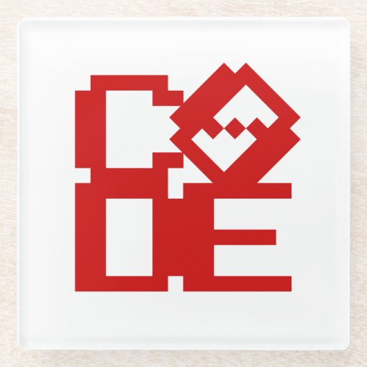 CODE GLAZEN ONDERZETTER (Voorkant)