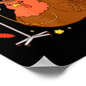 Code Gobble Funny Thanksgiving Nurse Rn Cna Medica Poster (Hoek)