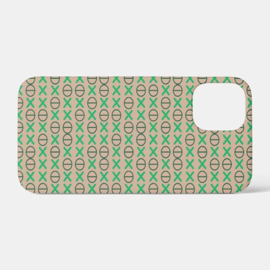 CODE groen Case-Mate iPhone Case (Achterkant (horizontaal))