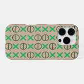 CODE groen neutraal iPhone Hoesje (Achterkant horizontaal)