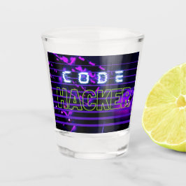 Code Hacker Shot Glas