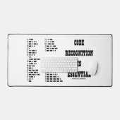 Code-herkenning is een essentiële morscode bureaumat (Keyboard & Muis)