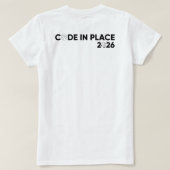 Code in Place 2026 T-shirt  (Design achterkant)