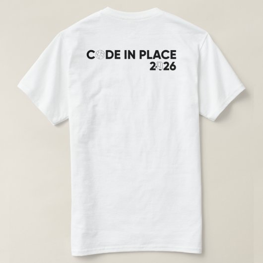 Code in Place 2026 T-shirt  (Design achterkant)