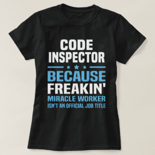 Code Inspector T-shirt
