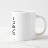 CODE IS VOL Bugs EN VOL FOUTEN Grote Koffiekop (Rechts)